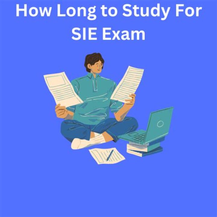 How long should I study for the Sie exam?