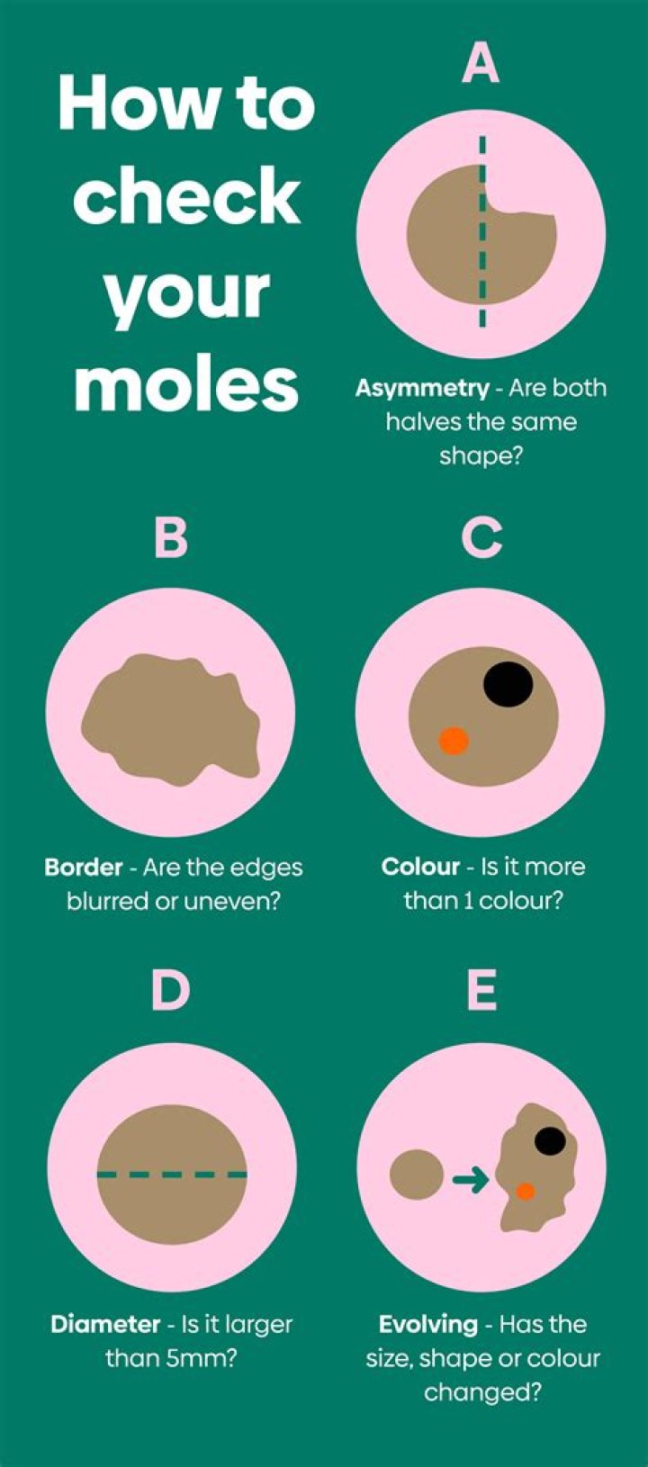 How long should I wait to get a mole checked?