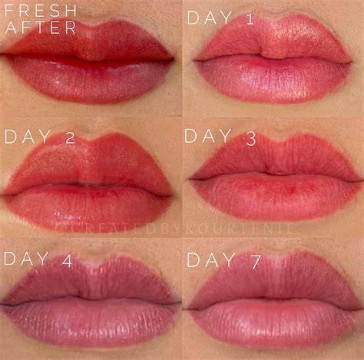 How many passes lip blushing?