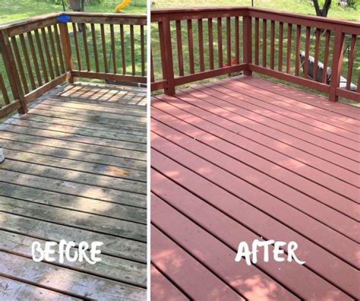 How much does it cost to have someone paint your deck?