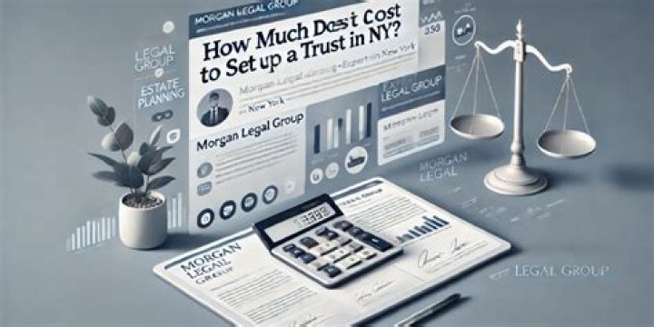 How much does it cost to set up a charitable trust?