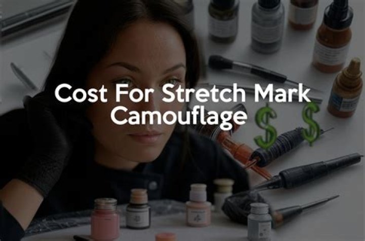 How much does stretch mark camouflage cost?