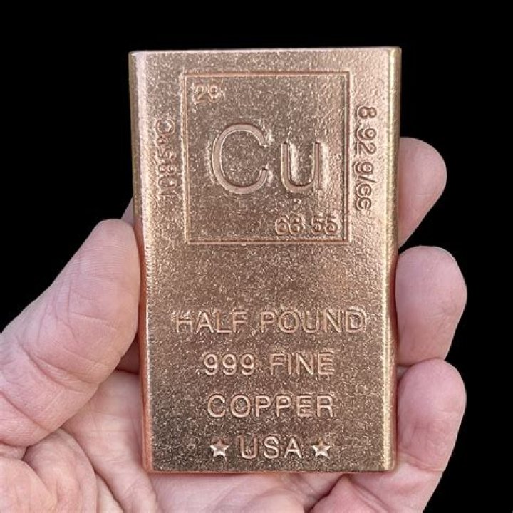 How much is a 1 pound copper bar worth?