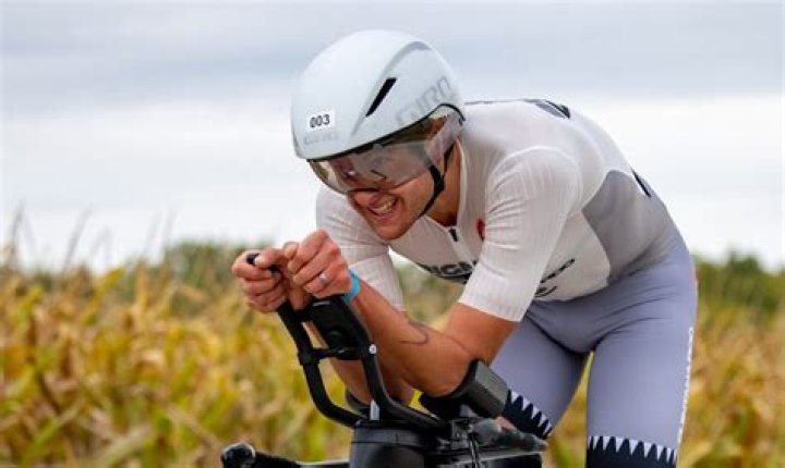 How much time does an aero helmet save in Ironman?