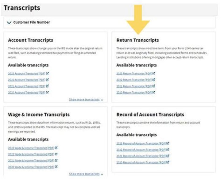 How quickly are IRS transcripts available?
