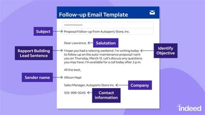 How to write a follow up email that will get a response?