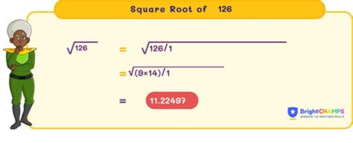 Is 126 a square number?