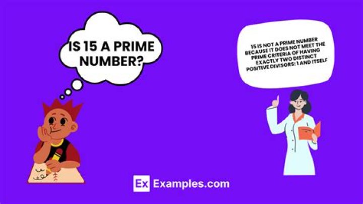 Is 15 a prime n?
