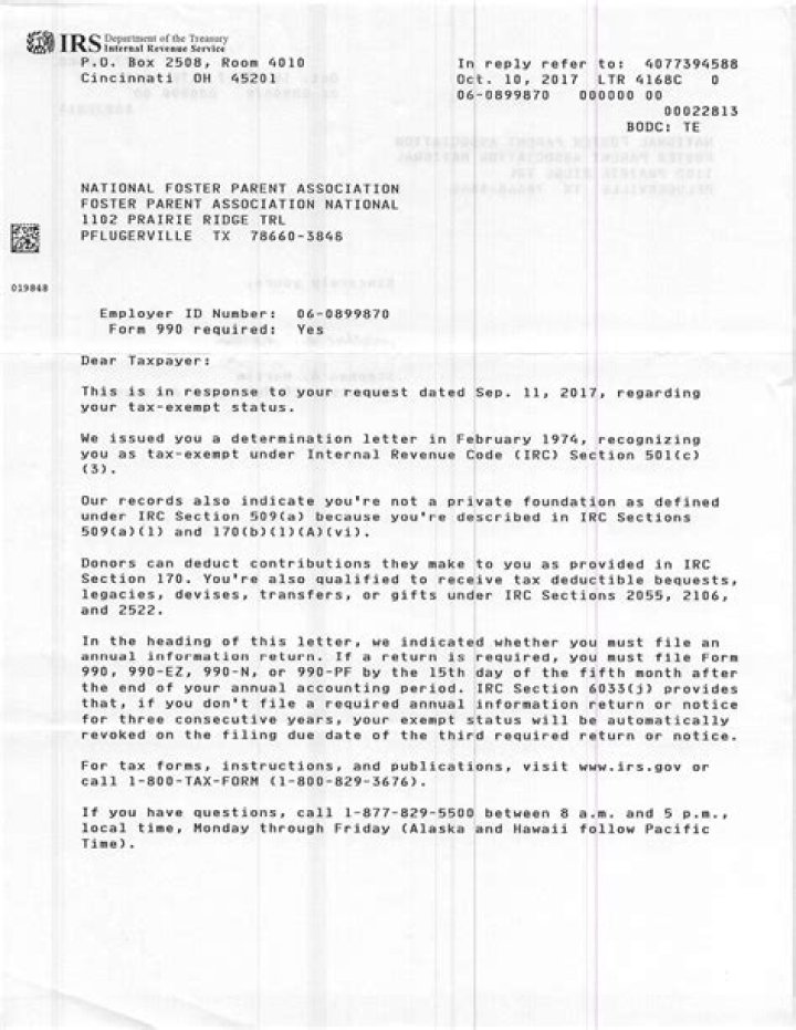 Is 501c3 federal or state?