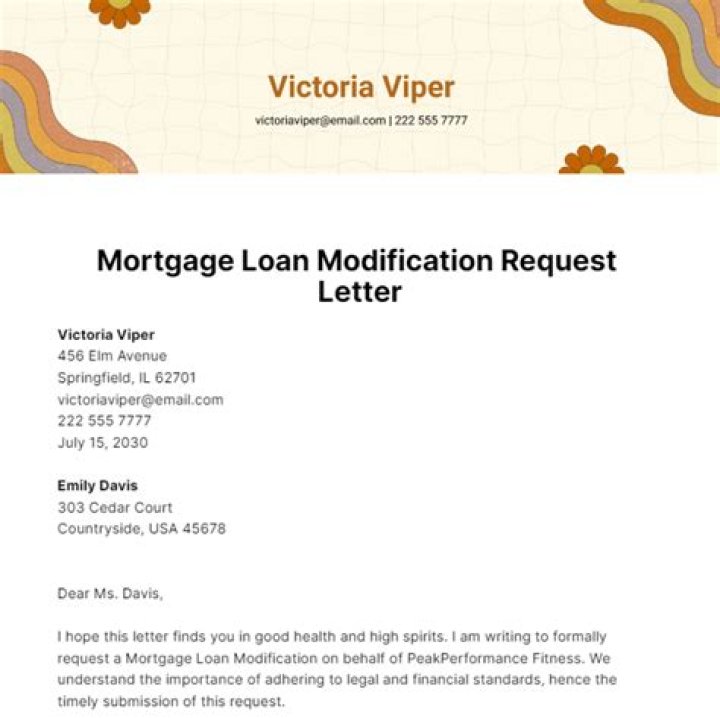 Is a mortgage modification bad?