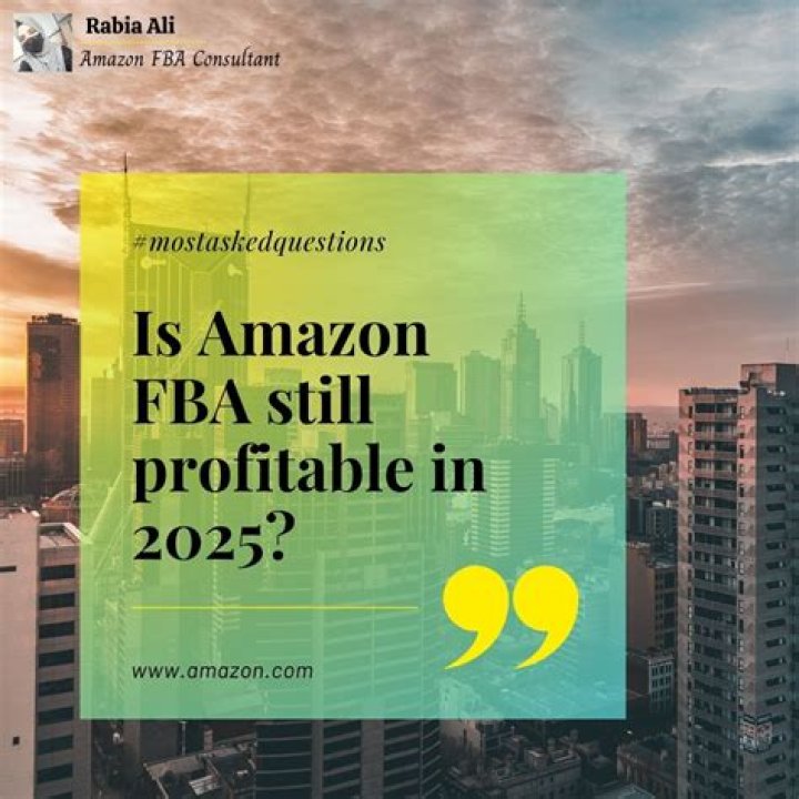 Is Amazon FBA still profitable 2020?