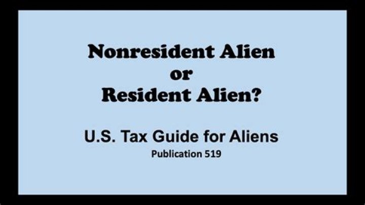 Is asylee a nonresident alien?