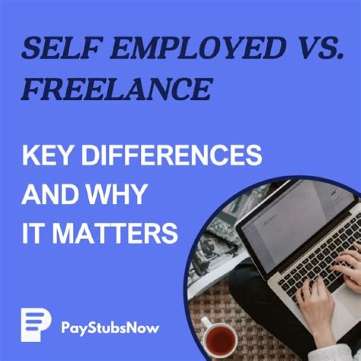Is freelance considered self employment?