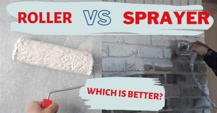 Is it better to spray or roll primer?