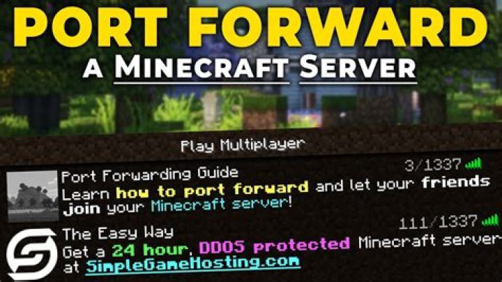 Is port forwarding for Minecraft safe?
