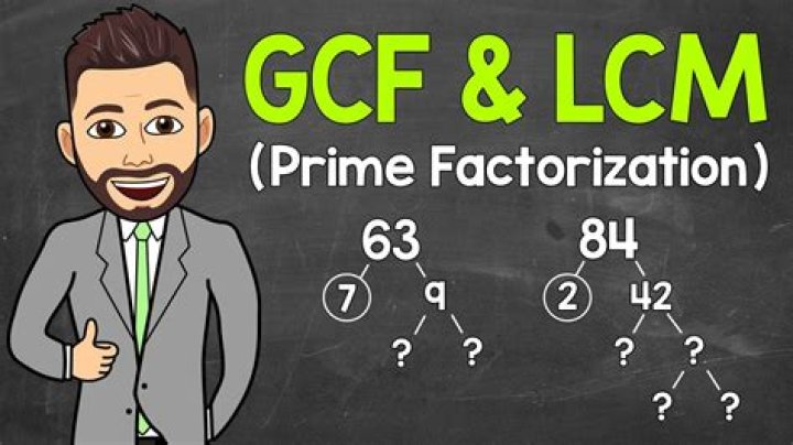 Is prime factorization and LCM same?