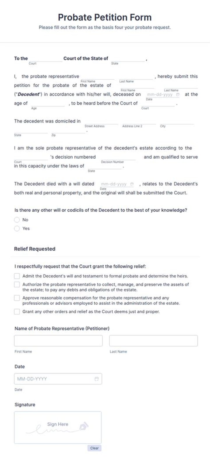 Is probate mandatory in Georgia?