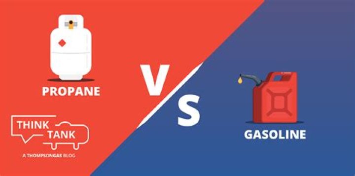 Is propane cleaner than gasoline?