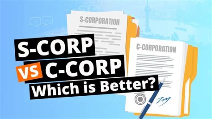 Is S corp better than C corp?