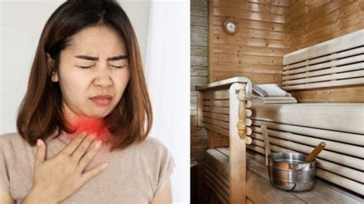 Is sauna good for sore throat?