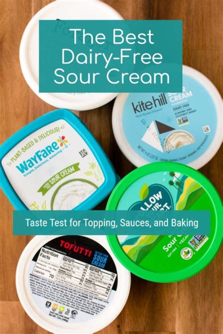 Is sour cream dairy-free?
