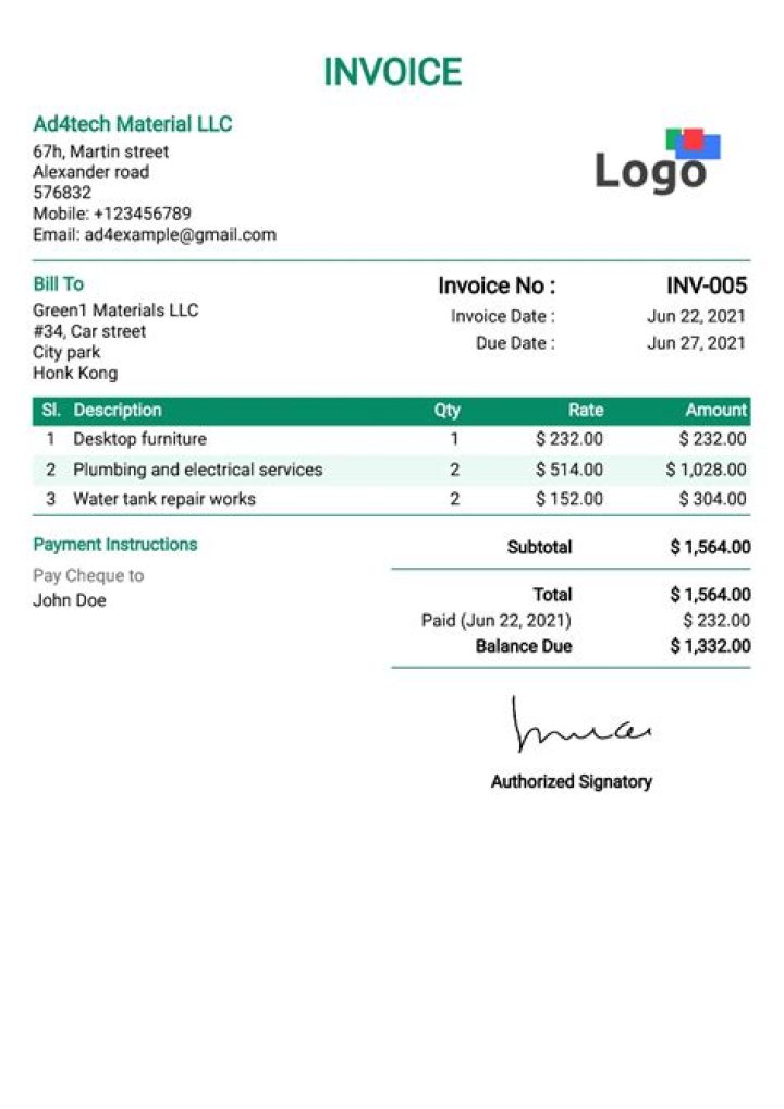 Is Square invoice free?