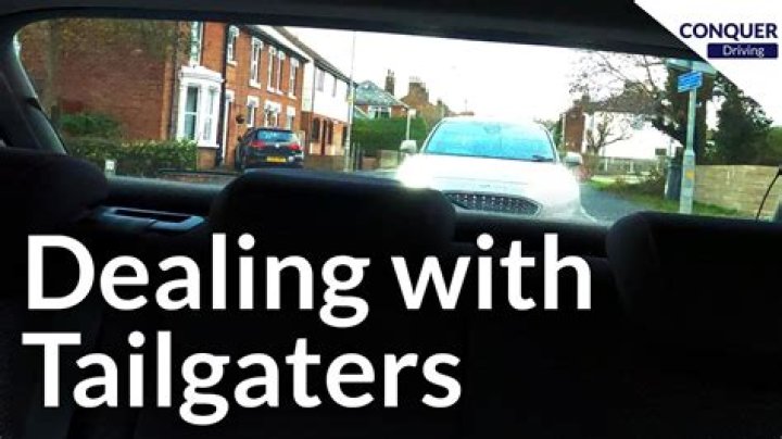 Is tailgating illegal UK?