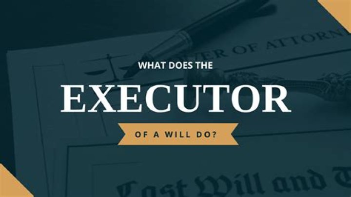 Is your spouse usually your executor?