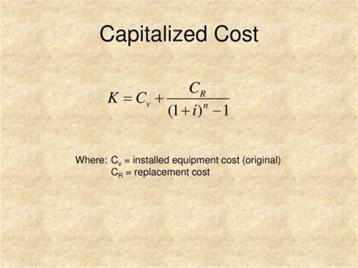 Should replacement costs be capitalized?