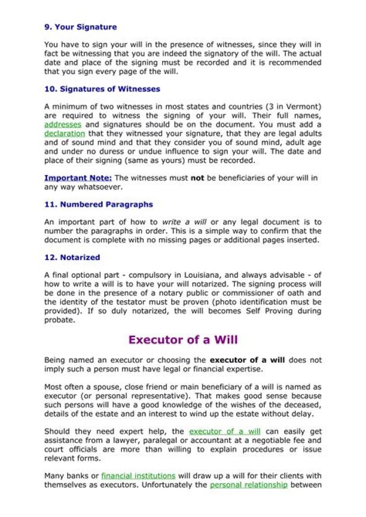 Should you have two executors?