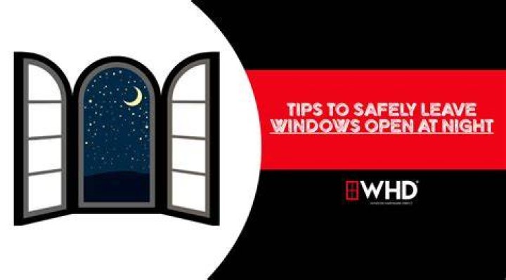 Should you leave windows open at night in winter?