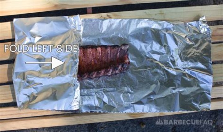 Should you wrap meat in foil when resting?