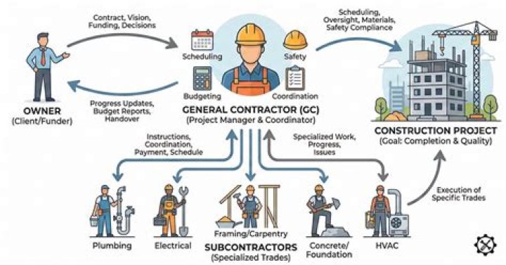 What are a general contractors responsibilities?