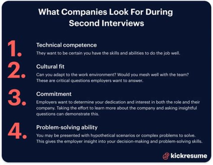 What are good questions for a second interview?