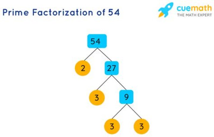 What are some prime factorization of 54?