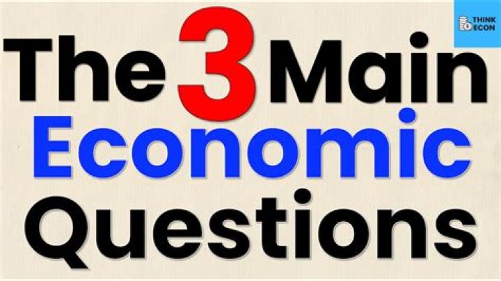 What are the 3 basic questions in an economic system?