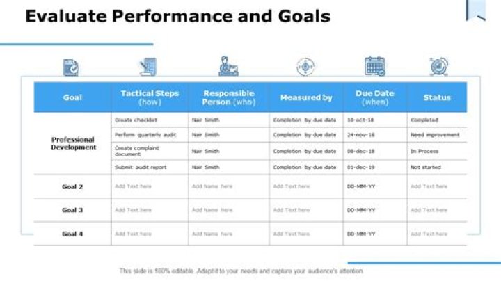 What are the 3 performance elements?