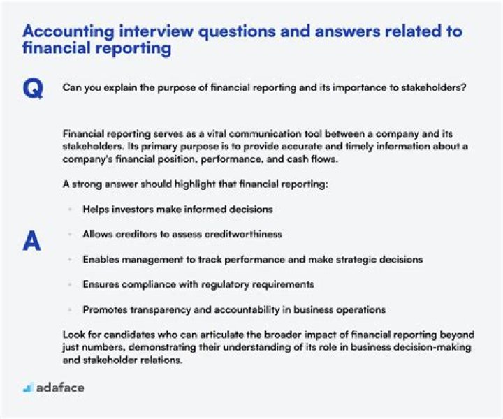 What are the basic accounting interview questions?