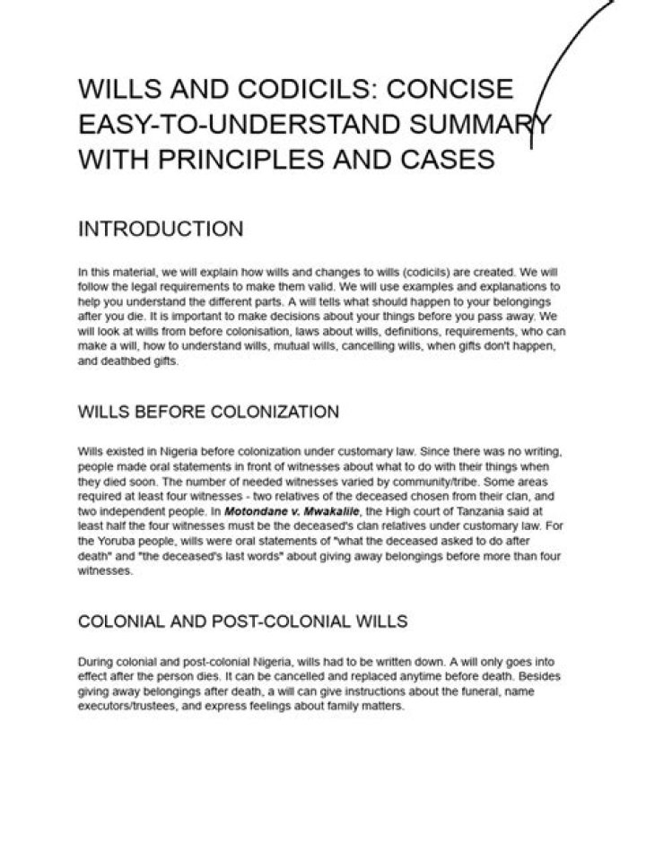 What are wills and codicils?