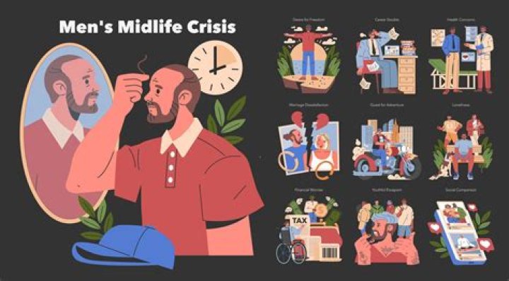 What causes men's midlife crisis?