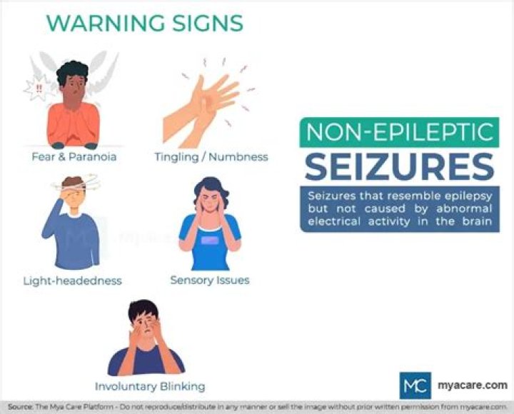 What causes non epileptic seizures?