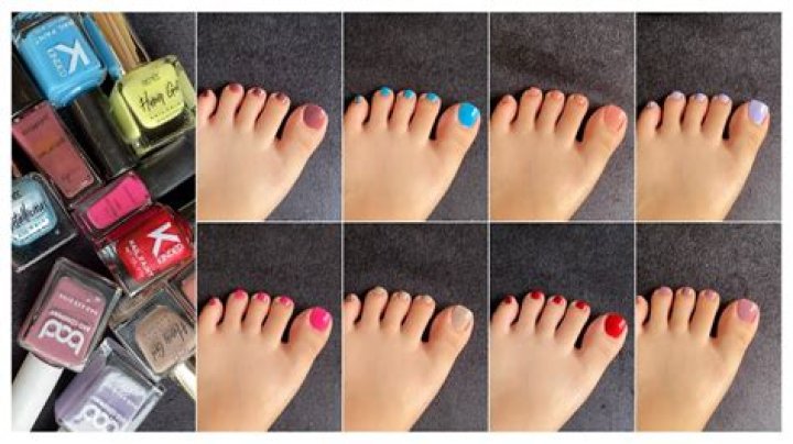 What color should toenails be?
