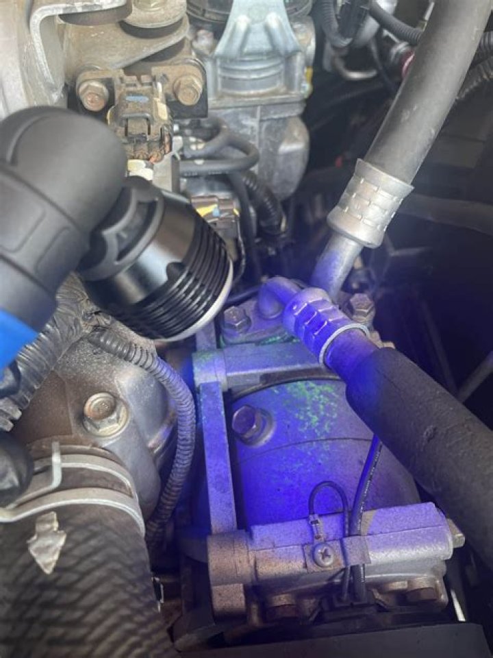 What Colour is AC Freon?