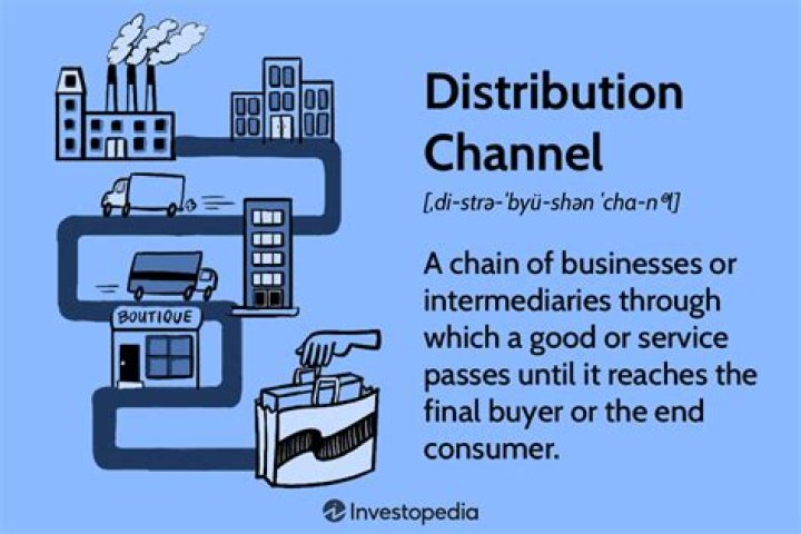 What does a distribution company do?