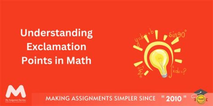 What does an exclamation point mean next to a number?