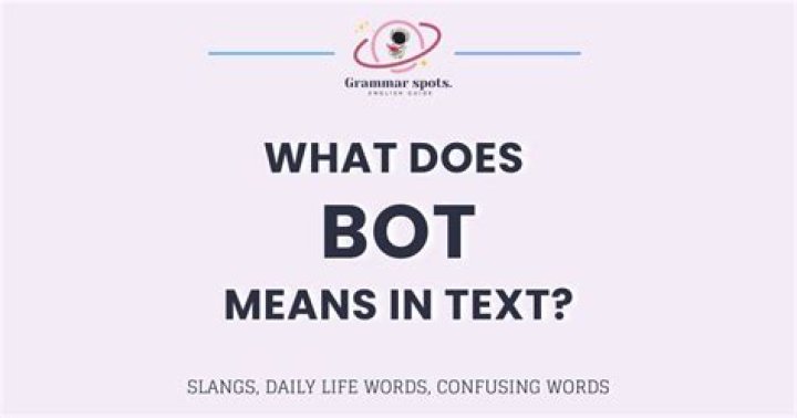 What does BOT mean?