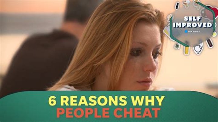 What does cheating reveal about a person?