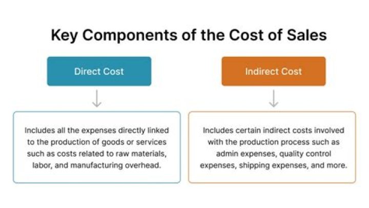 What does cost of sales include?