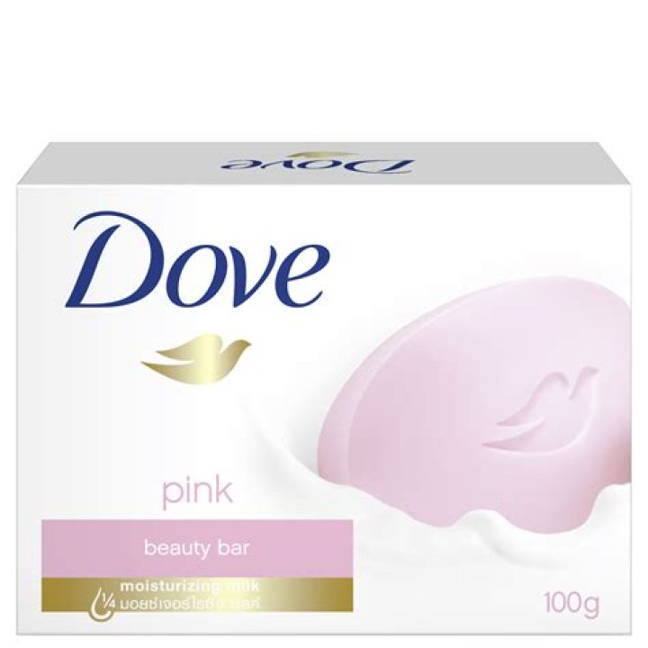 What does Dove pink soap do?