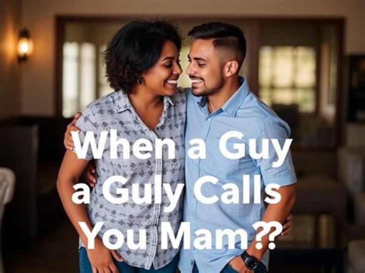 What does it mean when a guy calls you hunny?